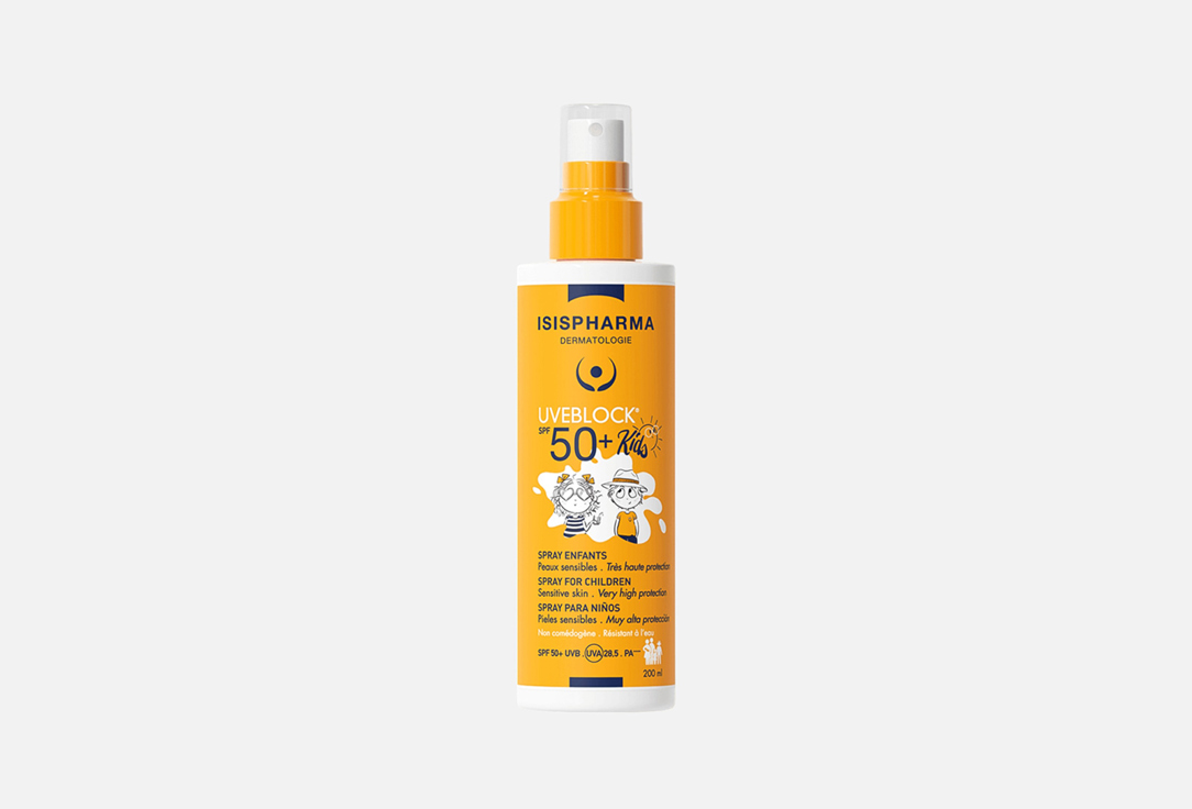 ISISPHARMA DERMATOLOGIE Baby spray SPF50+ Uveblock Spray Kids