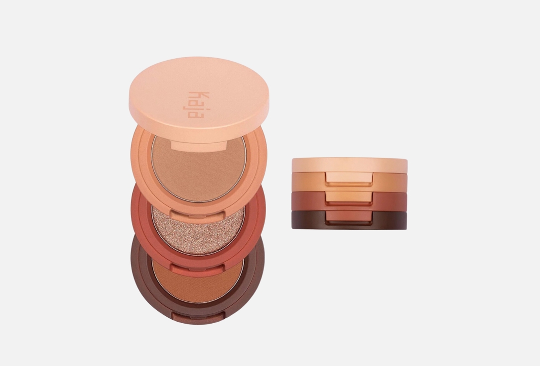 Kaja Stacked Bouncy Eyeshadow Trio Beauty Bento