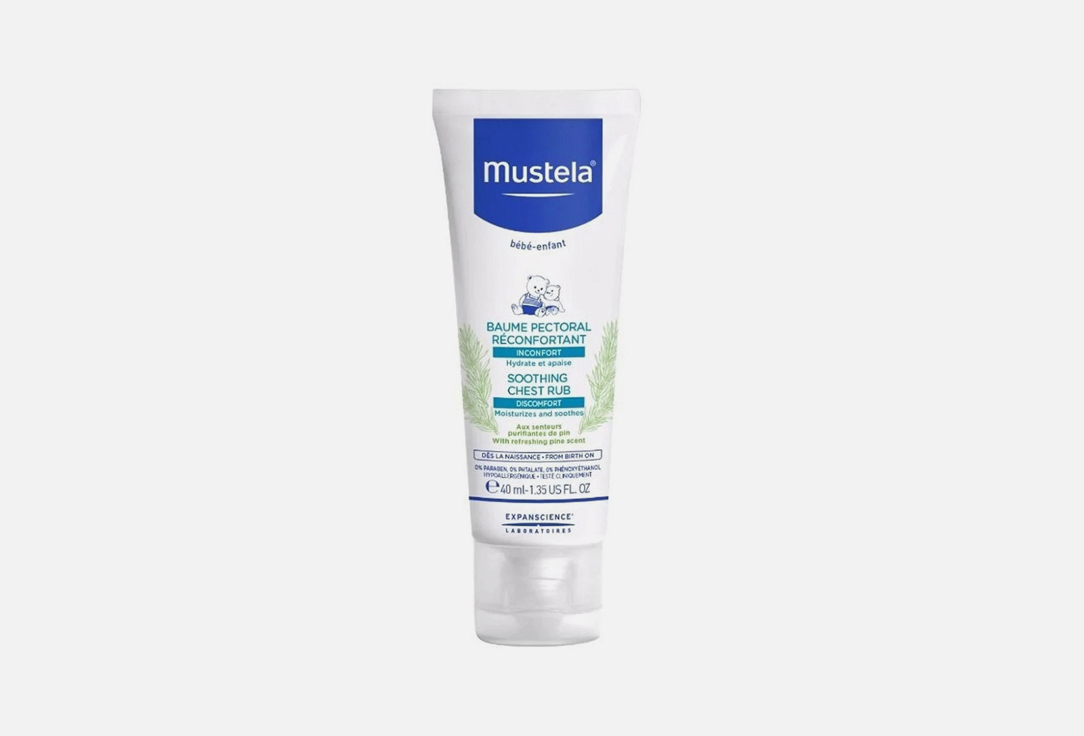 Mustela Soothing Chest Rub balm Inconfort