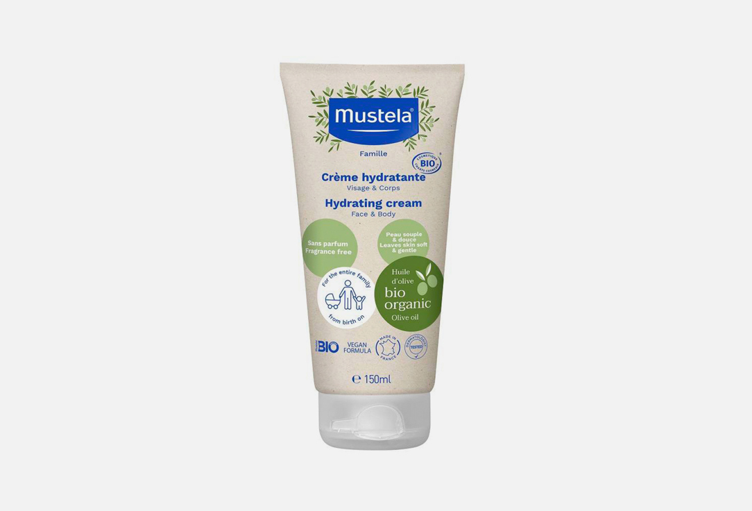 Mustela Face and body Hydrating Cream Bio Organic