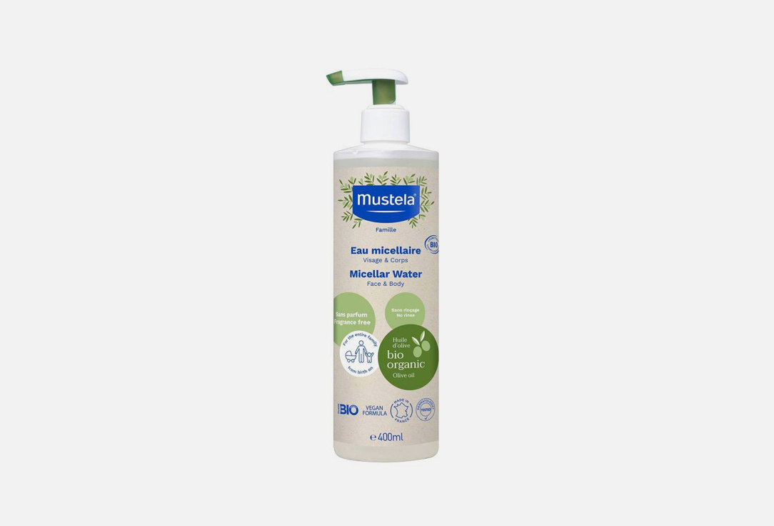 Mustela Micellar water Certified Organic 