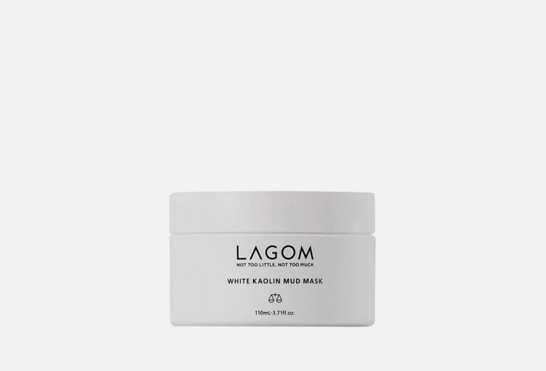 Lagom Mud Face Mask  White kaolin