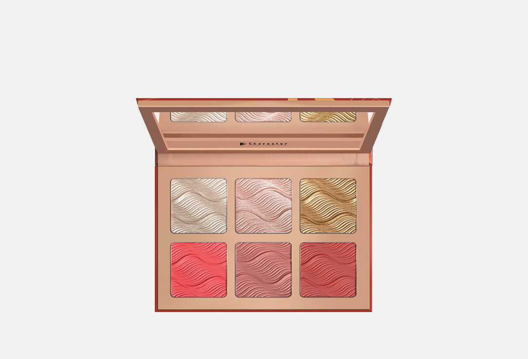 Character Highlighter & blush palette Glow