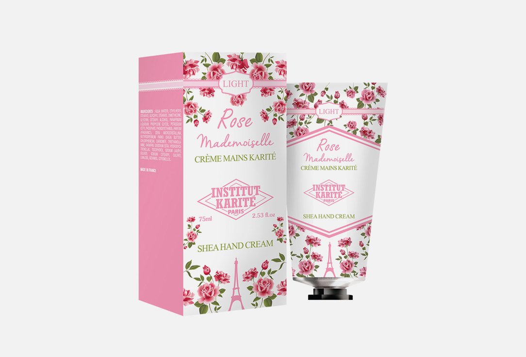 INSTITUT KARITE PARIS Light hand cream With the scent of roses