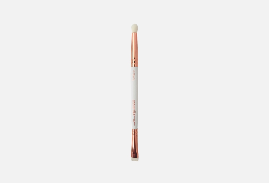 ESSENTIAL MAKE-UP Dual-ended eye makeup brush No. 8