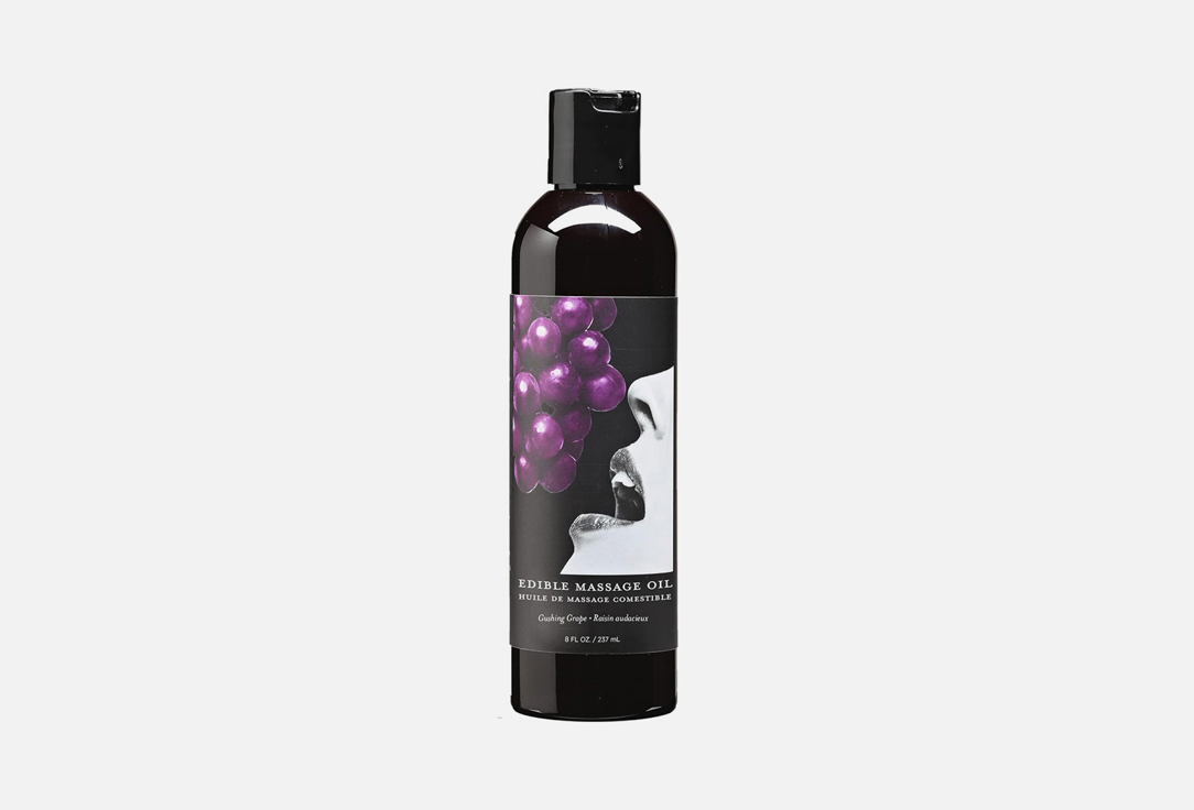 Earthly Body Body Massage Oil Edible Massage Oil  Grape 