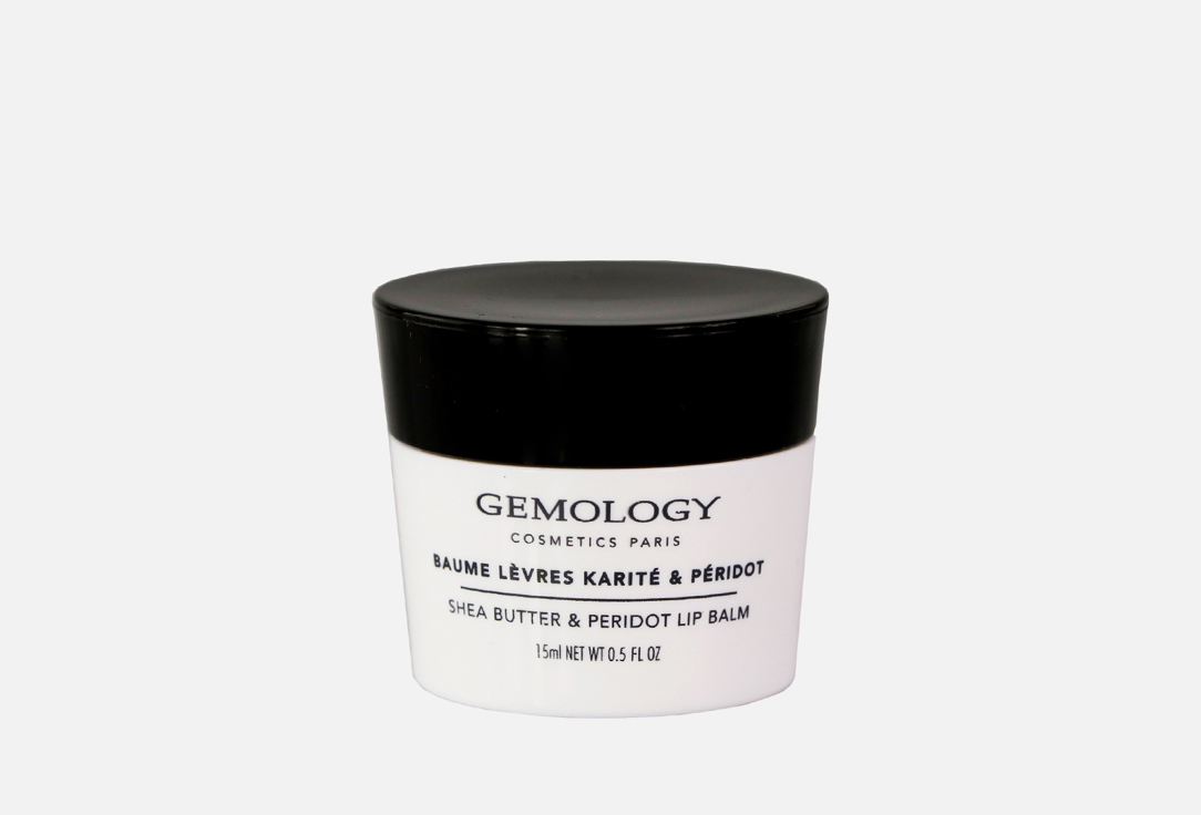 Gemology Lip balm Shea and Peridot