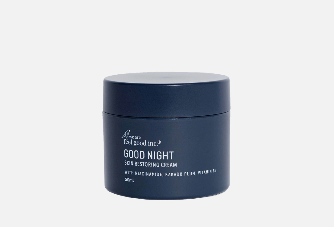 We are feel good inc. Skin restoring cream  Good night 