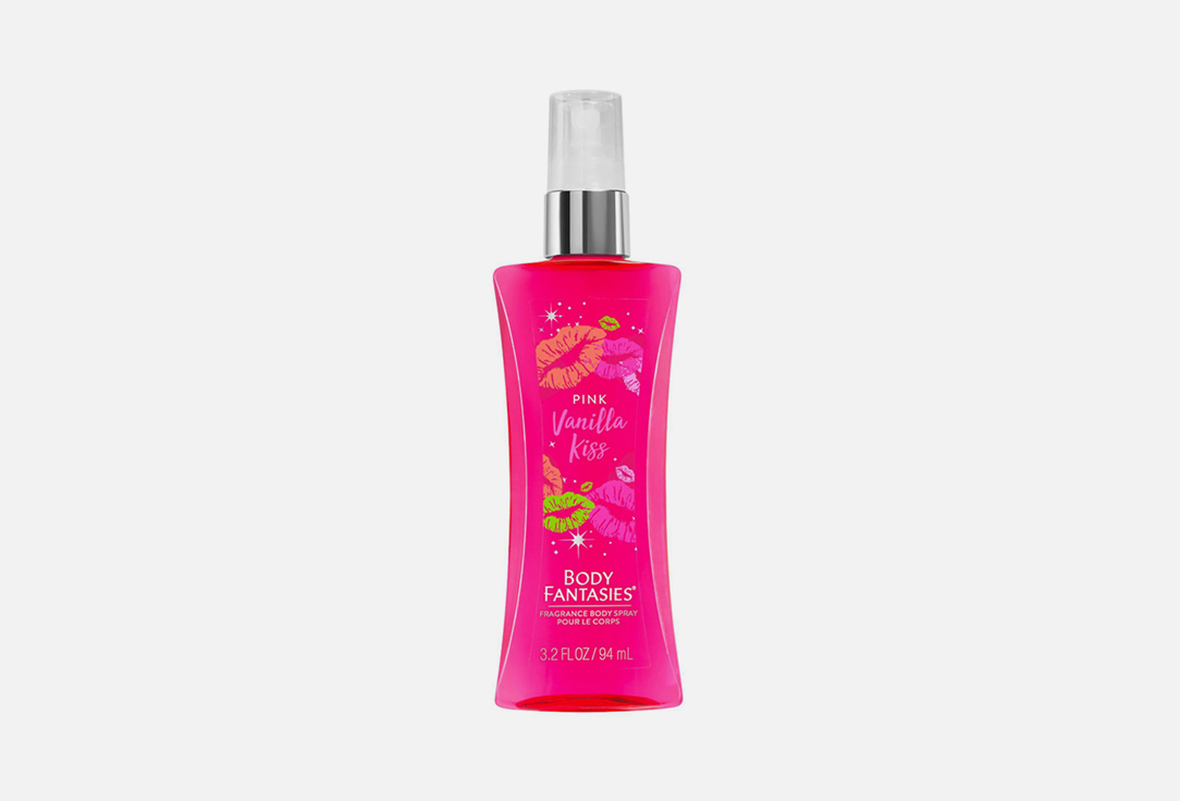 Body Fantasies Perfumed body spray pink vanilla kiss