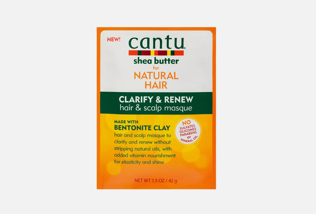 CANTU Hair mask Bentonite clay