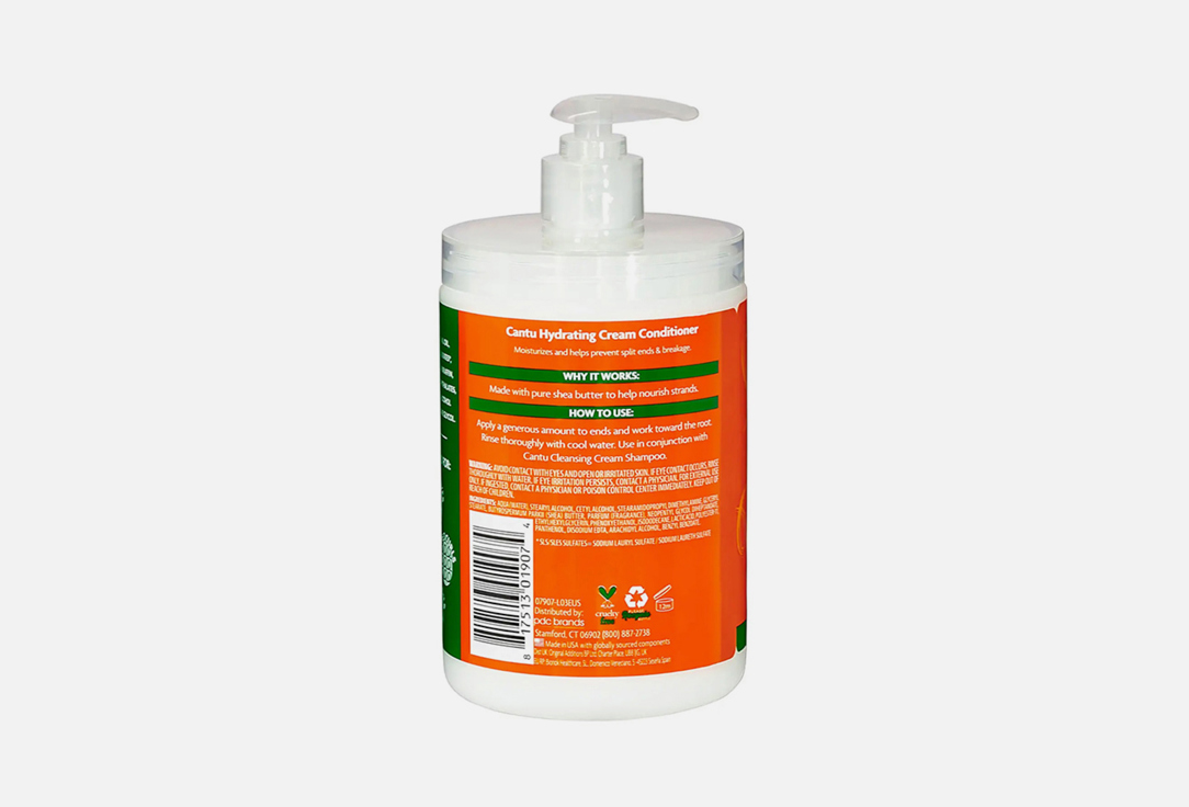 CANTU Hair conditioner Sulf free value size