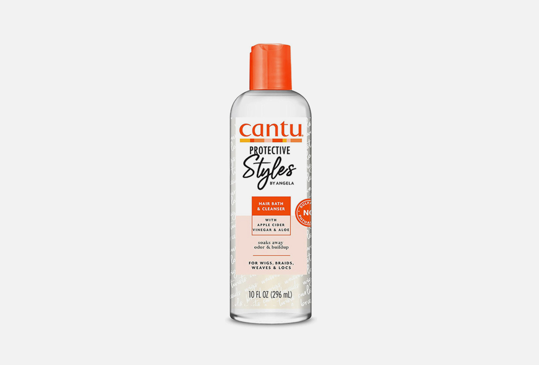 CANTU Hair bath & cleanser Protective styles 