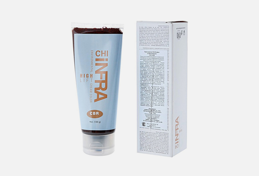 CHI High Lift Cream Color Infra Chocolate Brown