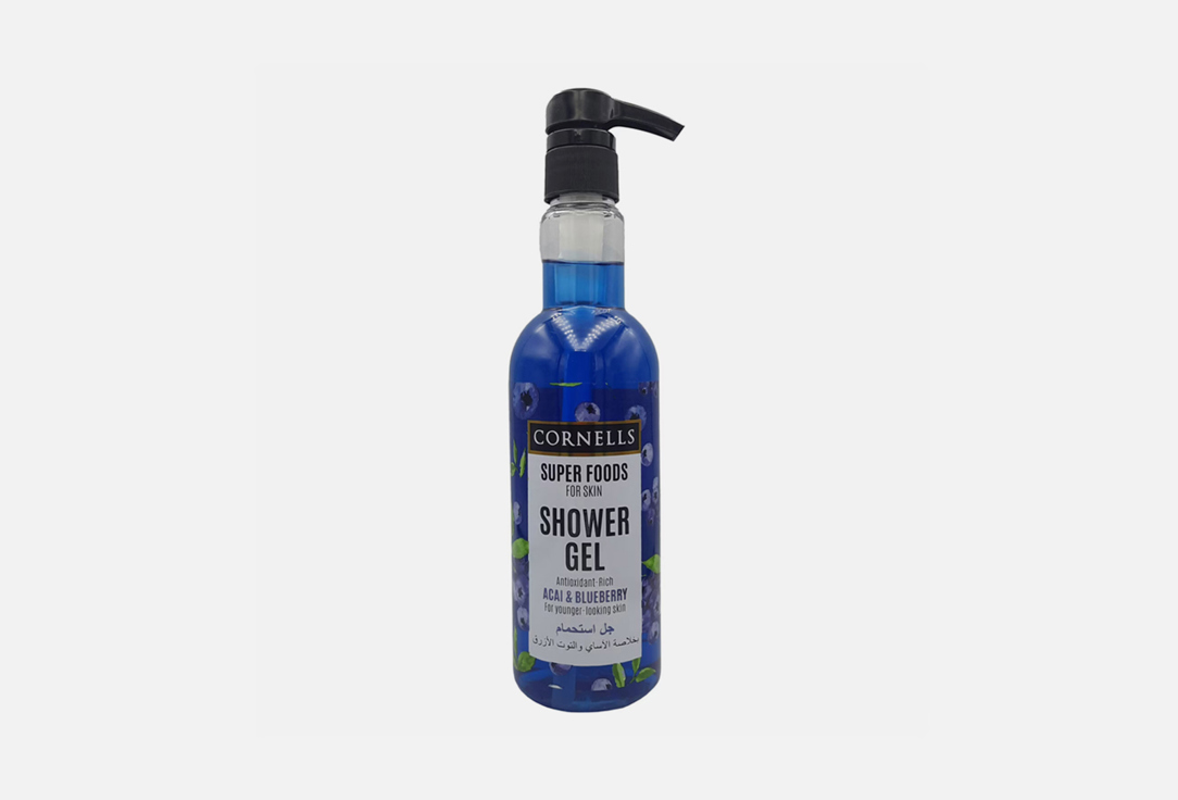 CORNELLS Moisturizing Shower gel Acai & blueberry