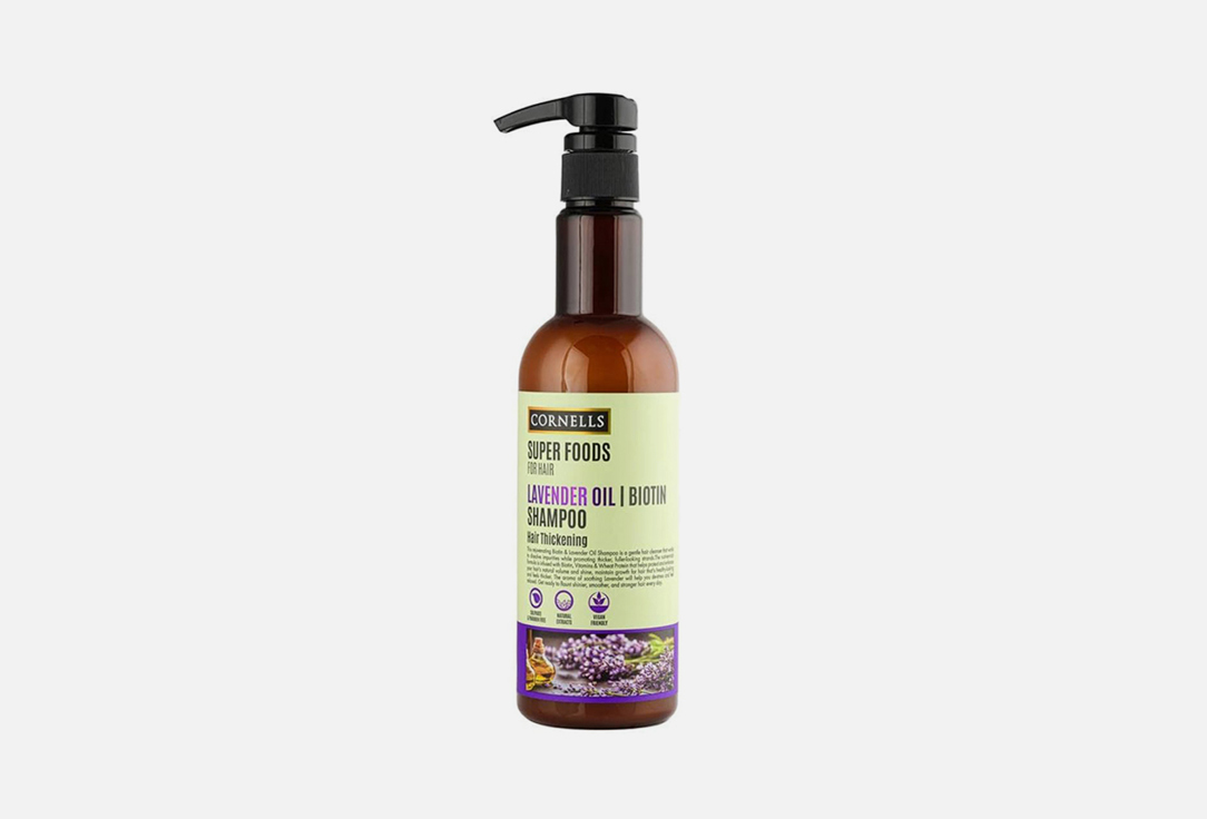 CORNELLS Shampoo improve the strength Lavender Oil & Biotin