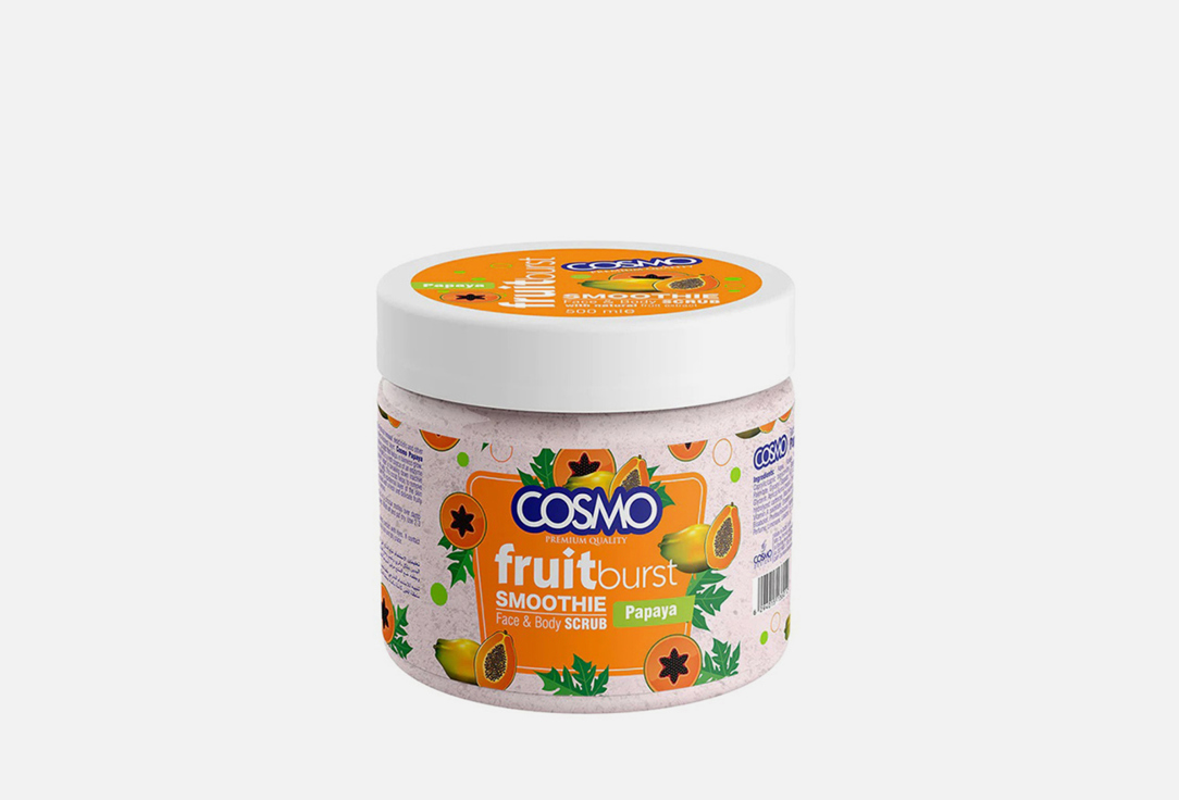 COSMO Face And Body Scrub Papaya Fruitburst