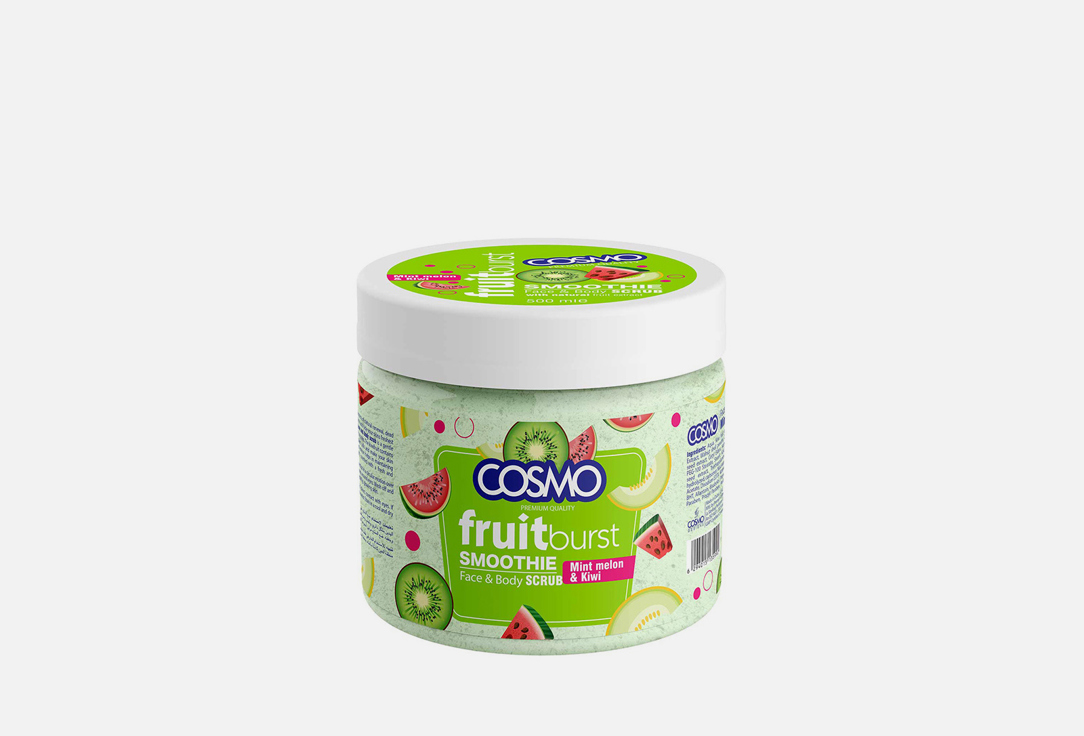 COSMO Face And Body Scrub Mint Melon & Kiwi Fruitburst