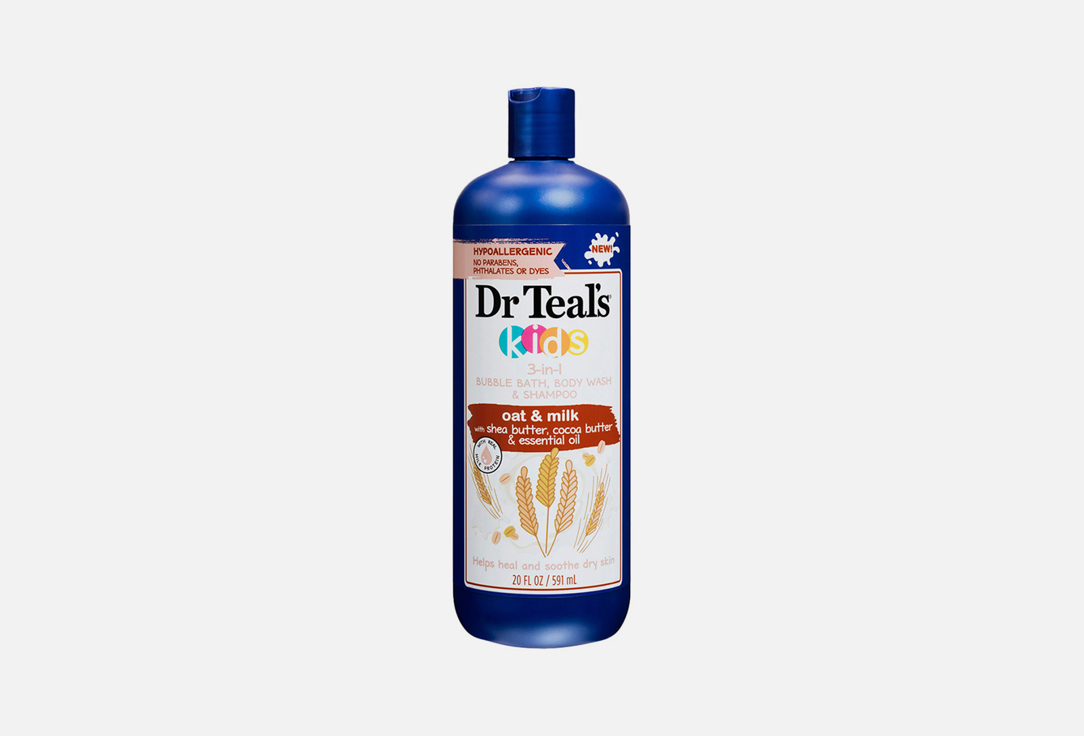 DR TEALS Kids 3 in 1 body wash Oat & milk