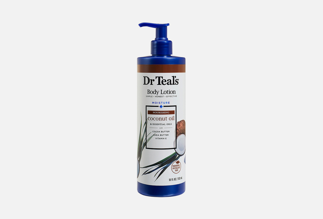 DR TEALS Body lotion Moisture + Nourishing with Coconut Oil