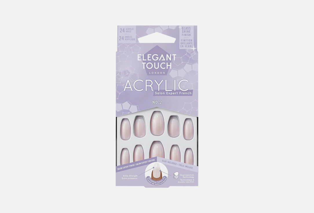 ELEGANT TOUCH False Nails French Acrylic