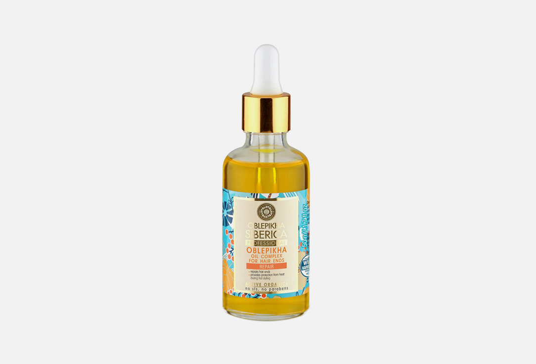 Natura Siberica Repairing OIL COMPLEX FOR HAIR Ends OBLEPIKHA