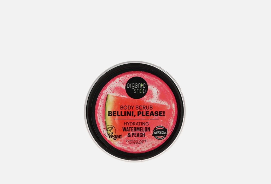 Organic Shop Hydrating Body Scrub Bellini, Please!