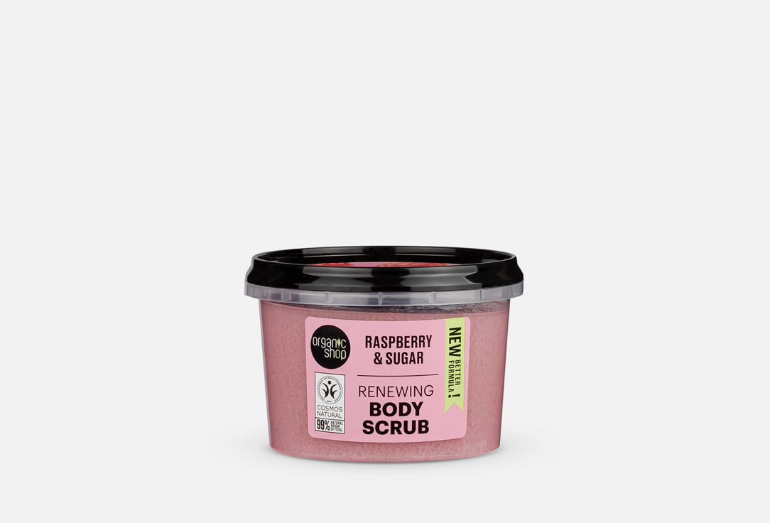 Organic Shop Renewing Body Scrub Raspberry