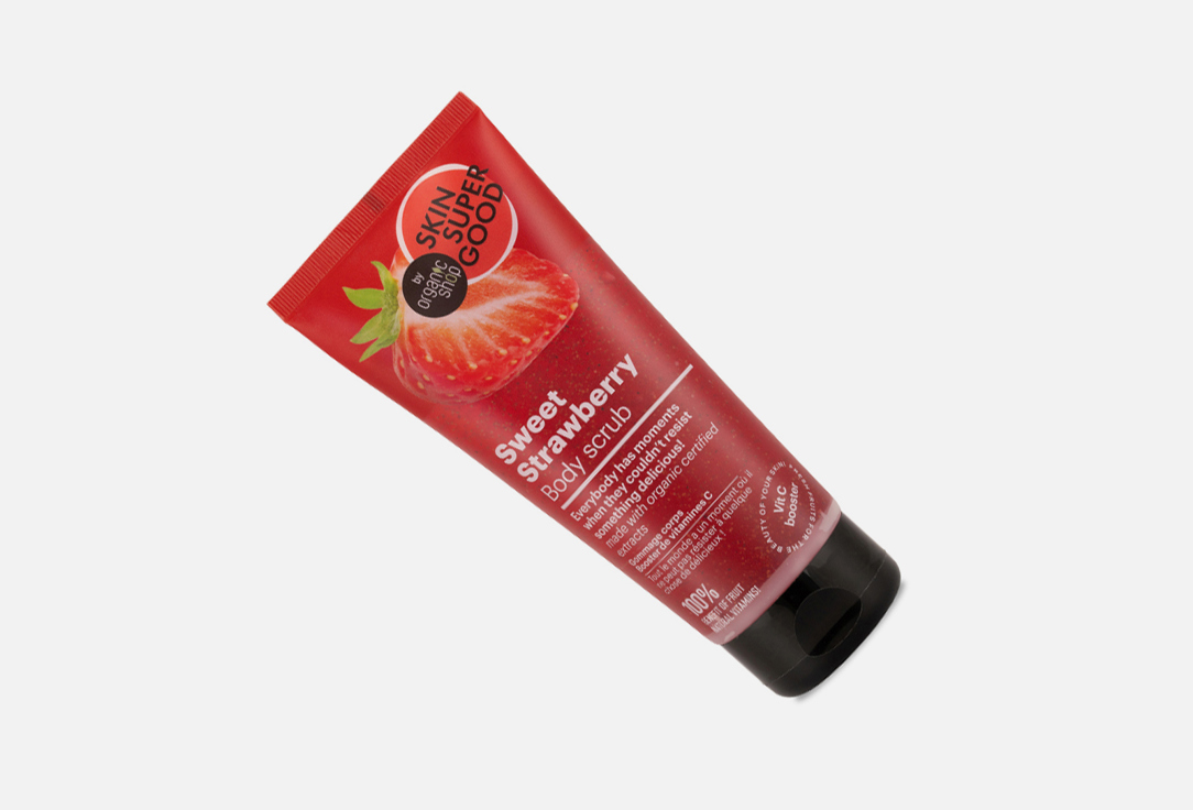 Organic Shop Body Scrub Skin Super Good Sweet Strawberry