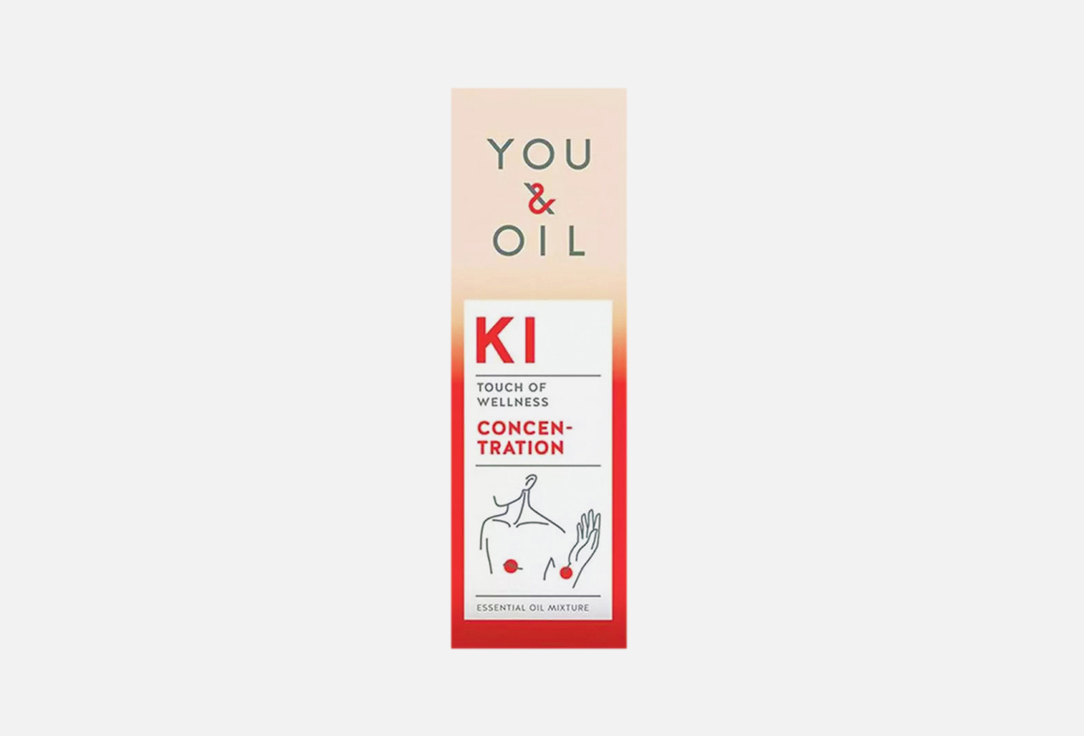 YOU&OIL Essential oil for concentration   KI Touch of wellness