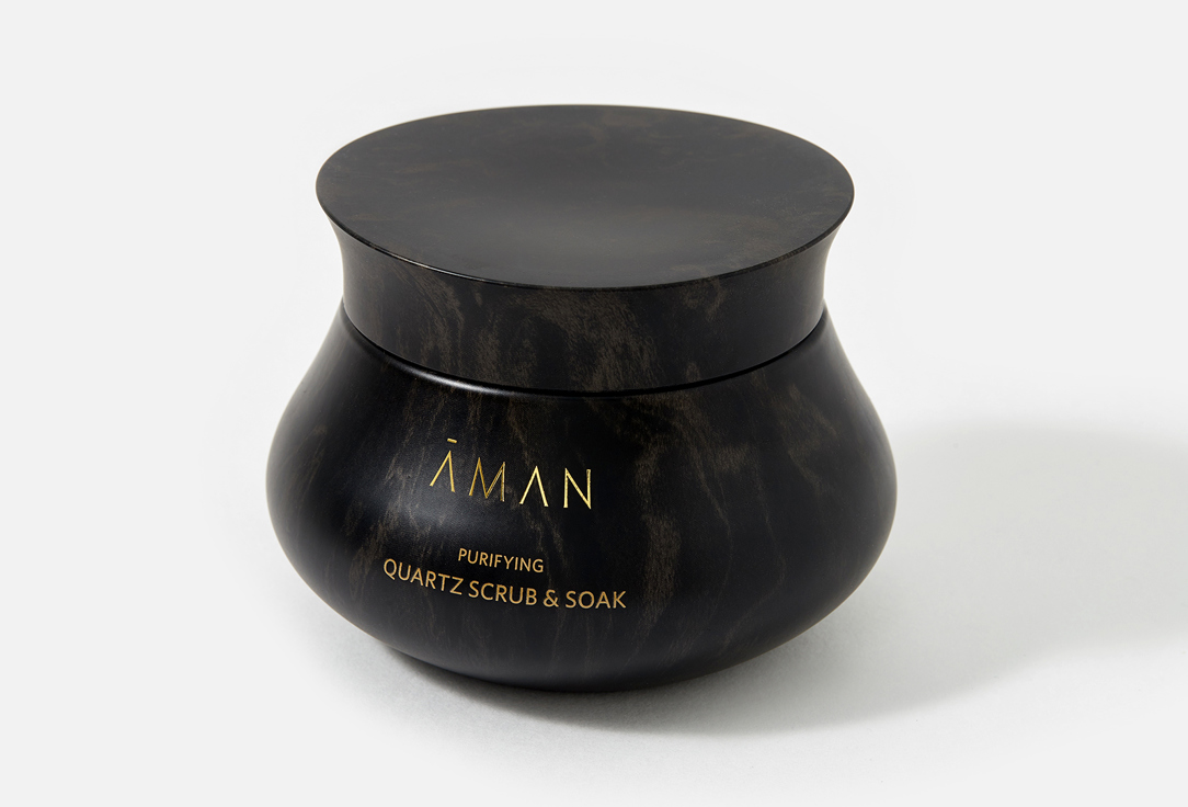 AMAN Quartz scrub & soak Purifying