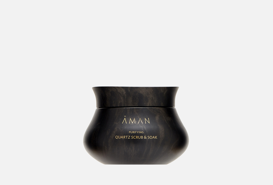 AMAN Quartz scrub & soak Purifying