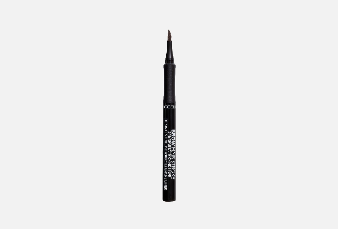 Gosh Semi Tattoo Ink Brow Liner BROW HAIR STROKE 24H