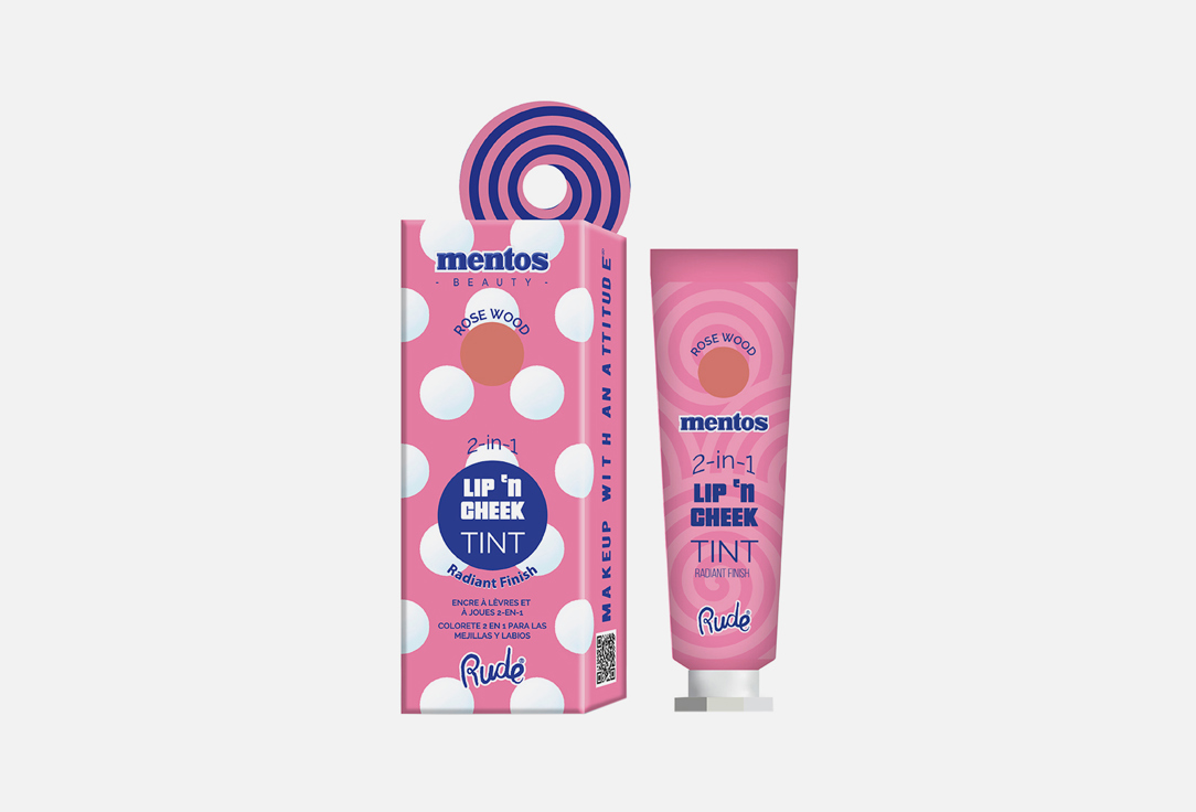 Rude Licence Lip Tint Mentos 2 In 1 Lip'N Cheek Tint