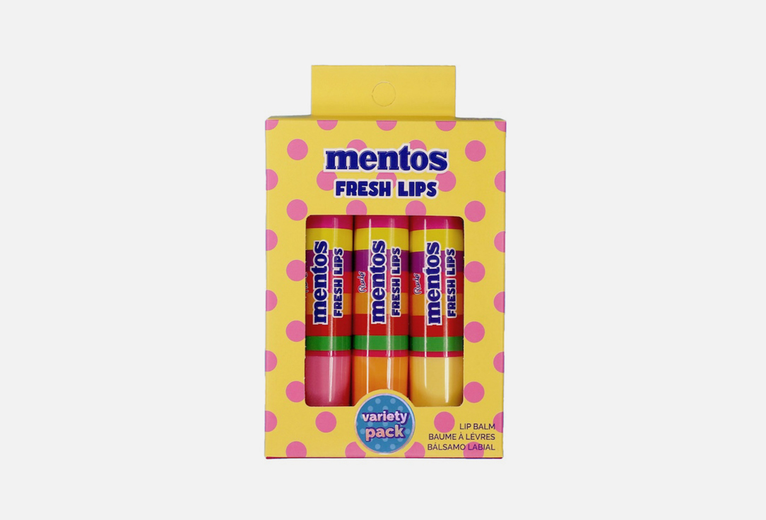 Rude Cosmetics Lip balm Set Mentos Fresh Lips Tropical Mix