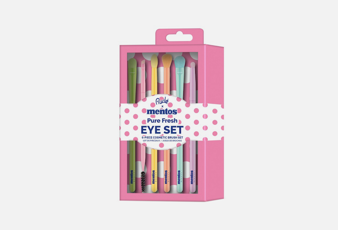 Rude Cosmetics Eye Brush Set Mentos pure fresh