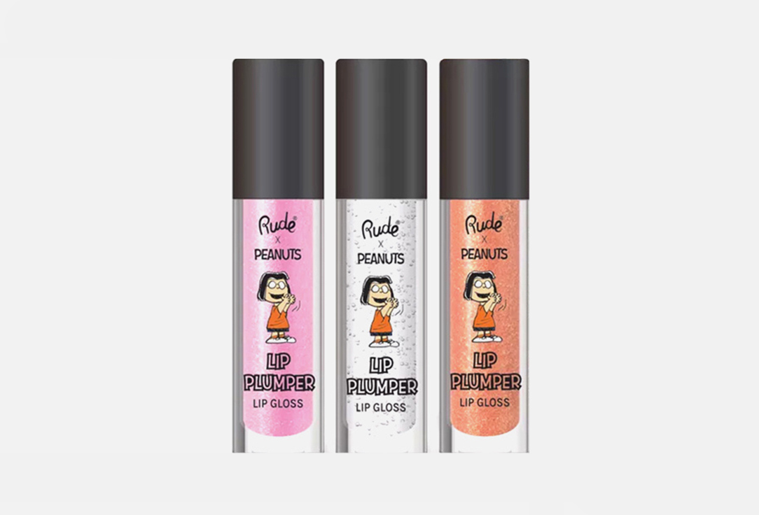 Rude Licence Lip Gloss Set Peanuts