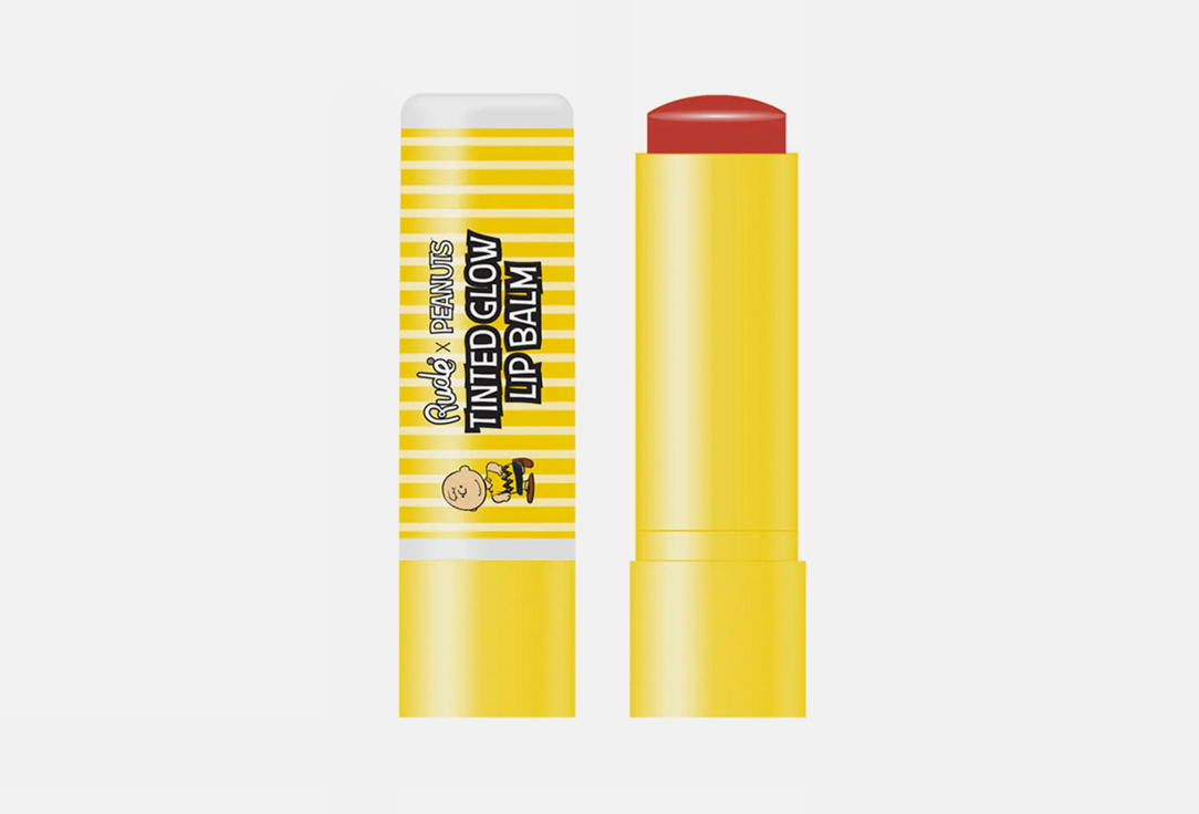 Rude Cosmetics Lip balm Peanuts tinted glow