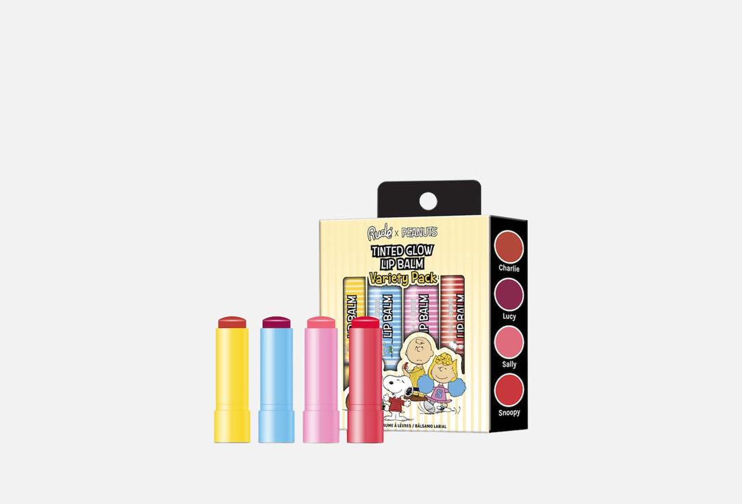 Rude Licence Lip Balm Set Peanuts