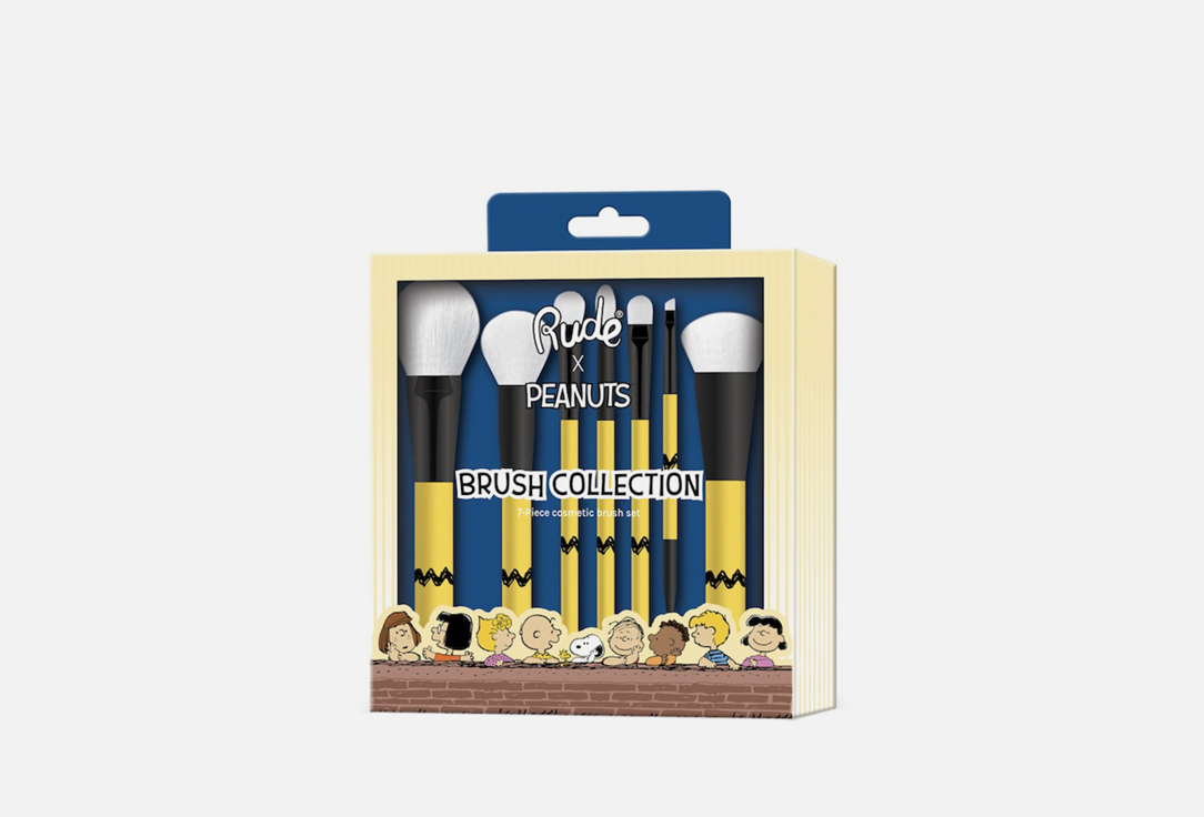 Rude Cosmetics Brush Set  Peanus