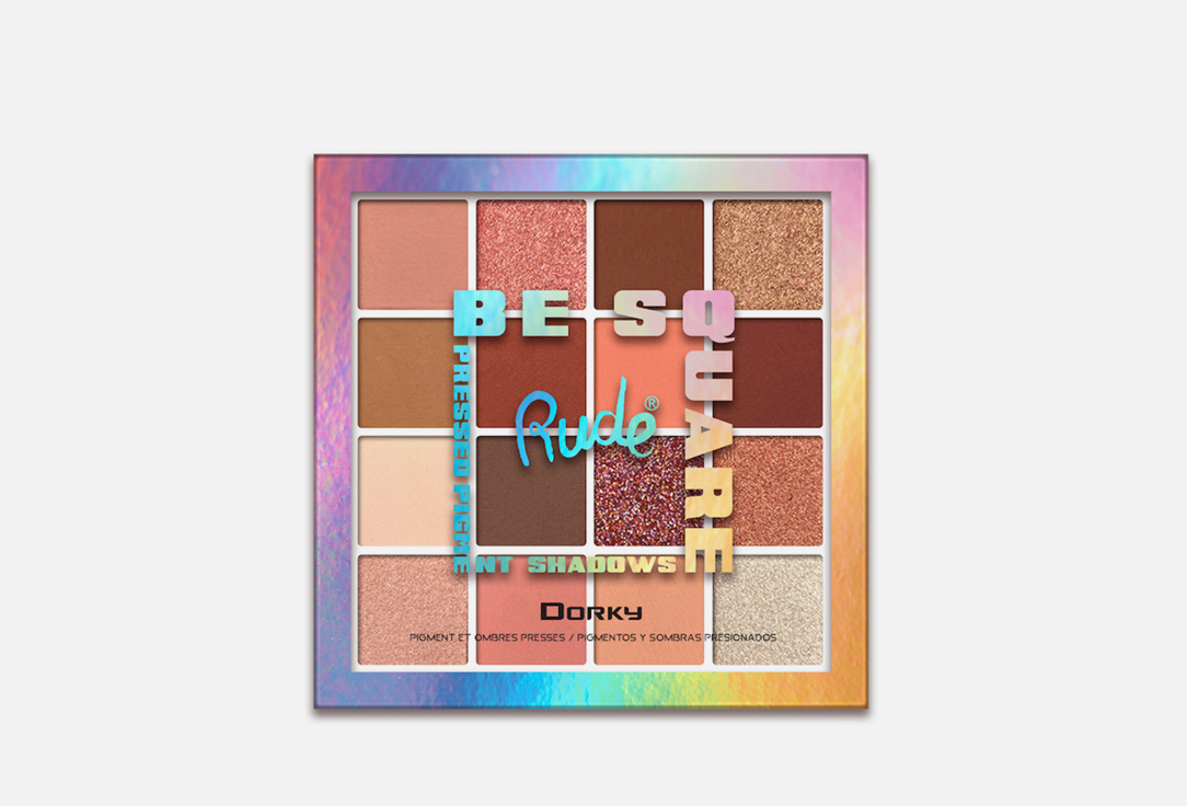 Rude Cosmetics Pressed Pigments & Shadows Be square