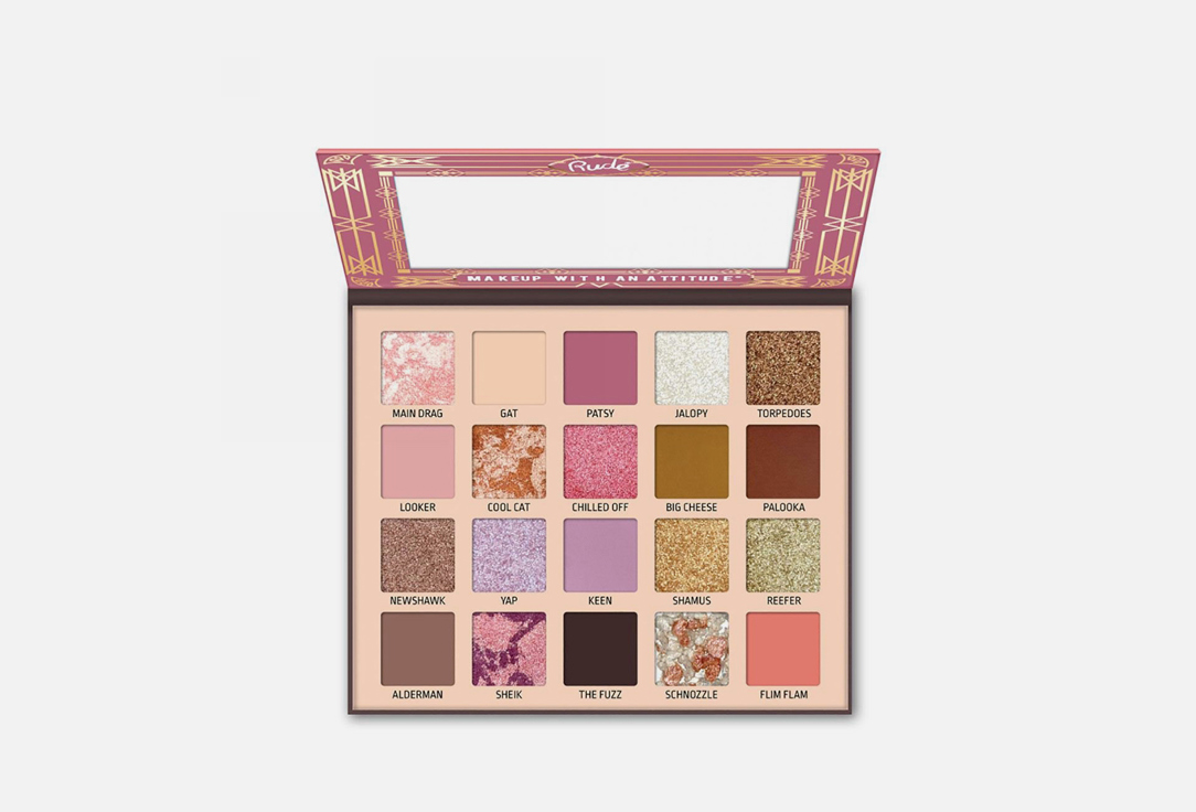 Rude Cosmetics Eyeshadow palette The Roaring 20'S