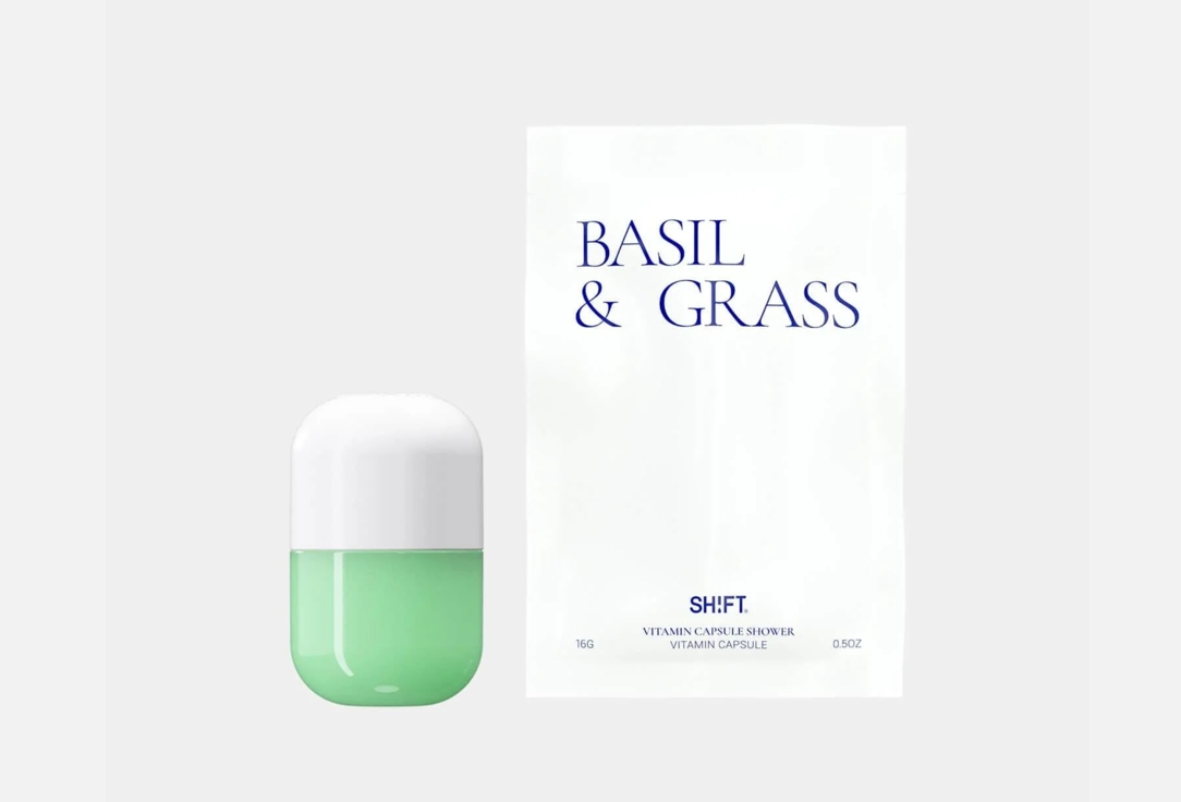 SHIFT Scented Vitamin Capsule for shower head Basil & Grass