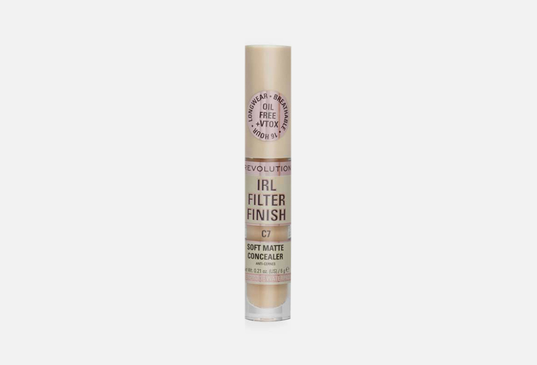 MakeUp Revolution Long-lasting Liquid Concealer Irl Filter Finish