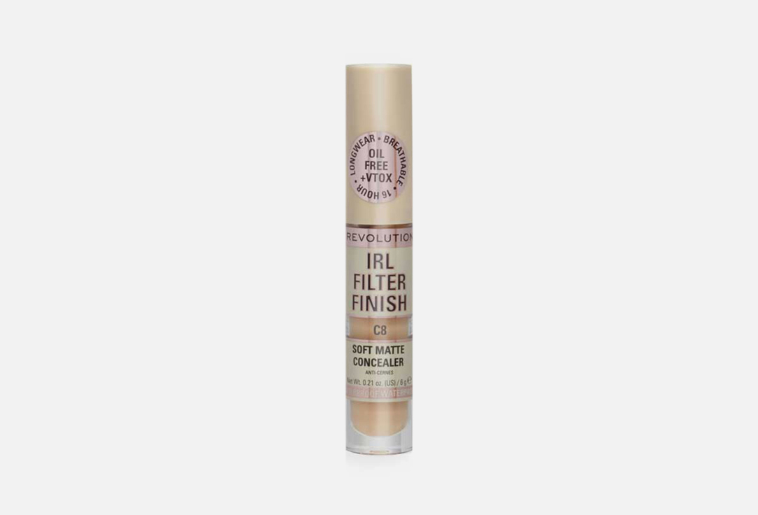 MakeUp Revolution Long-lasting Liquid Concealer Irl Filter Finish