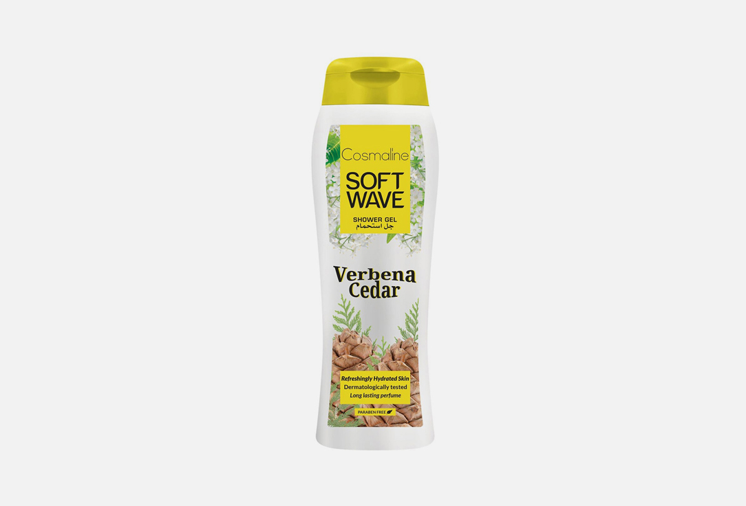 Cosmaline SHOWER GEL SOFTWAVE VERBENA CEDAR