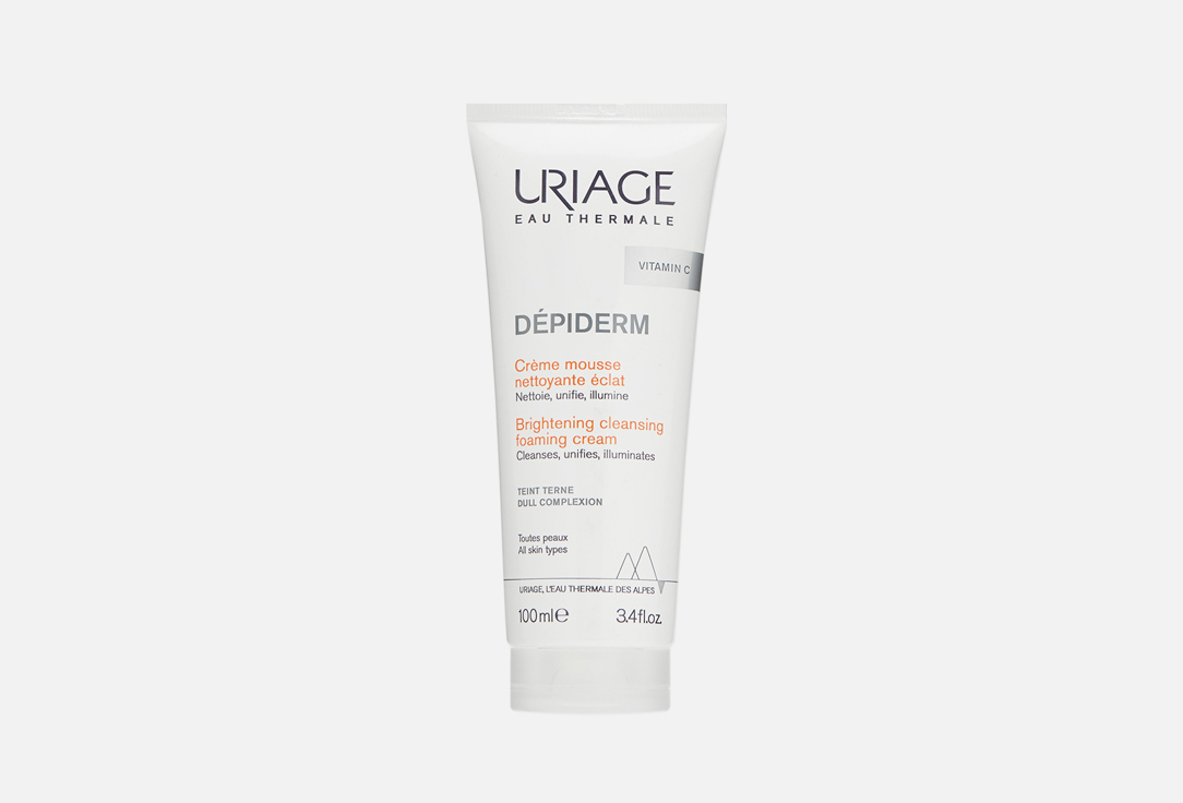 Uriage Brightening cleansing foam Depiderm    