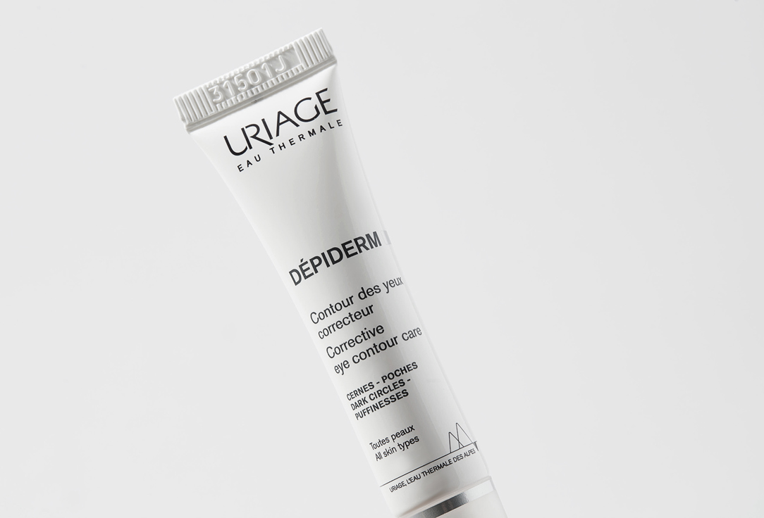 Uriage Brightening eye contour care cream Depiderm    