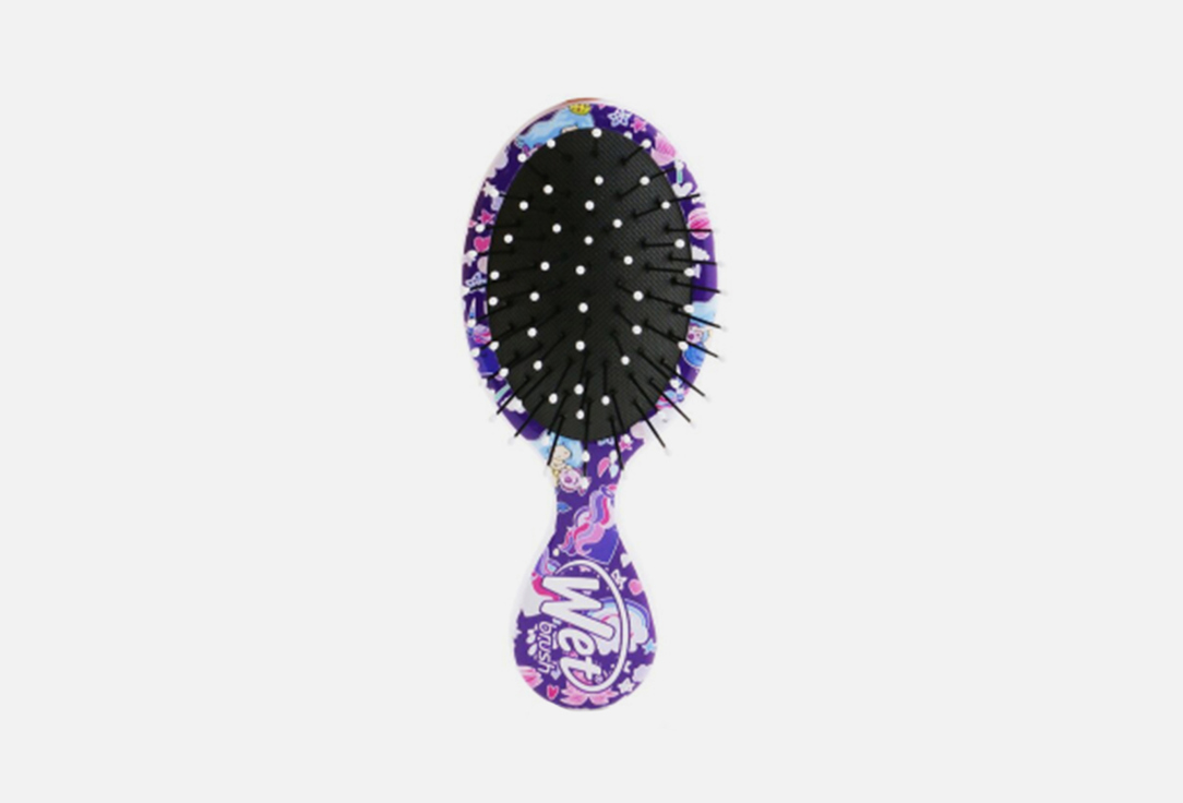 WET BRUSH Hair Brush Mini Detangler Hair Smiley