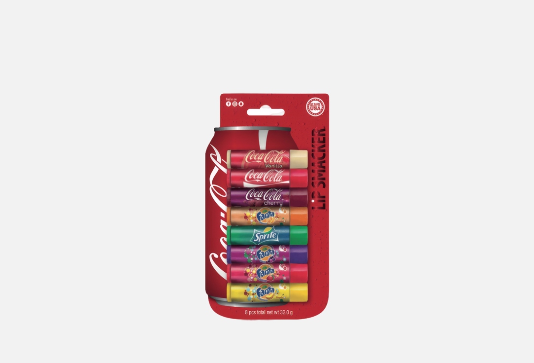 LIP SMACKER Lip Balm Set Coca-Cola Party Pack