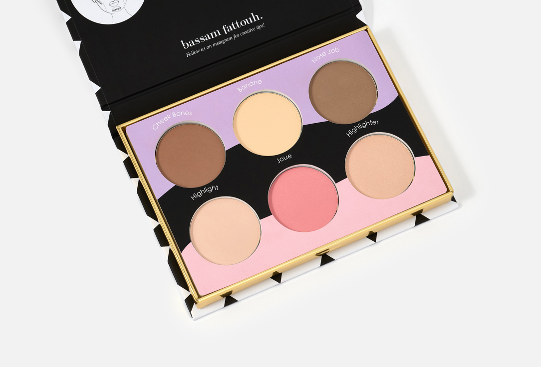 BASSAM FATTOUH Contouring Powder Palette The Blur Kit
